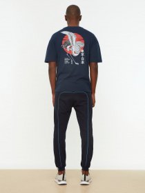 Спортивні штани Trendyol модель TMNAW22EA0662/Lacivert Фото