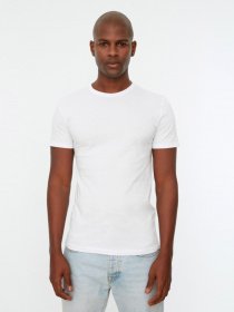 Футболка Trendyol Модель TMNSS19BO0001/Beyaz Фото