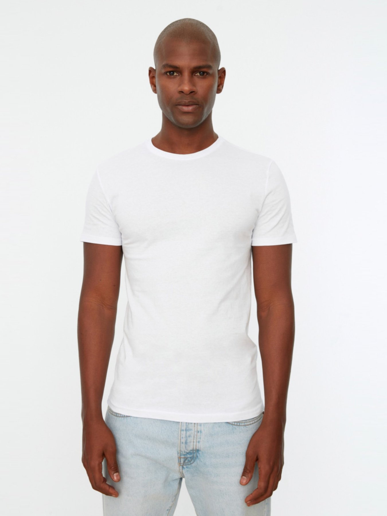 Футболка Trendyol модель TMNSS19BO0001/Beyaz Фото