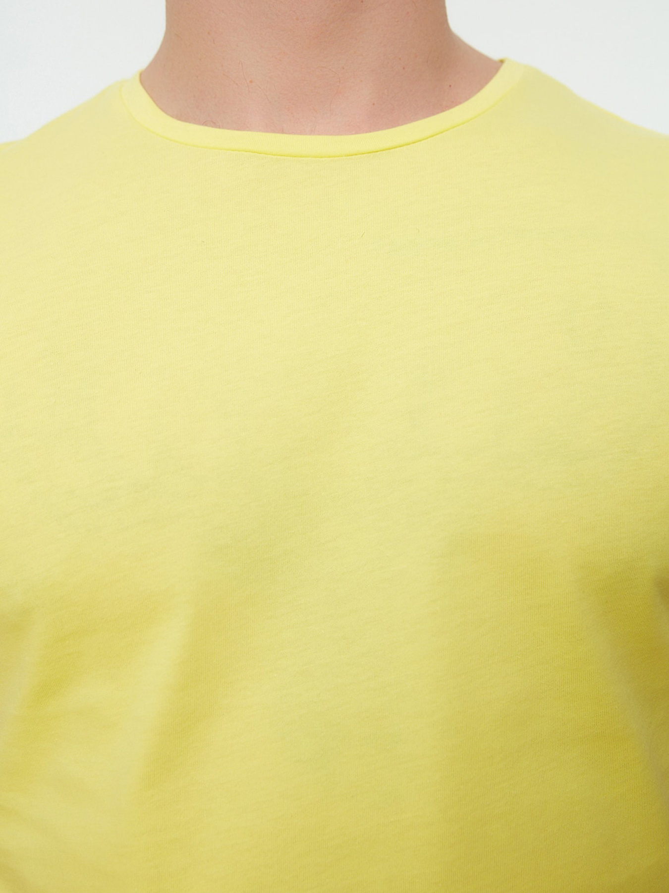 Футболка Trendyol модель TMNSS19BO0001/Sari Фото