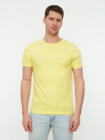 Футболка Trendyol модель TMNSS19BO0001/Sari Фото