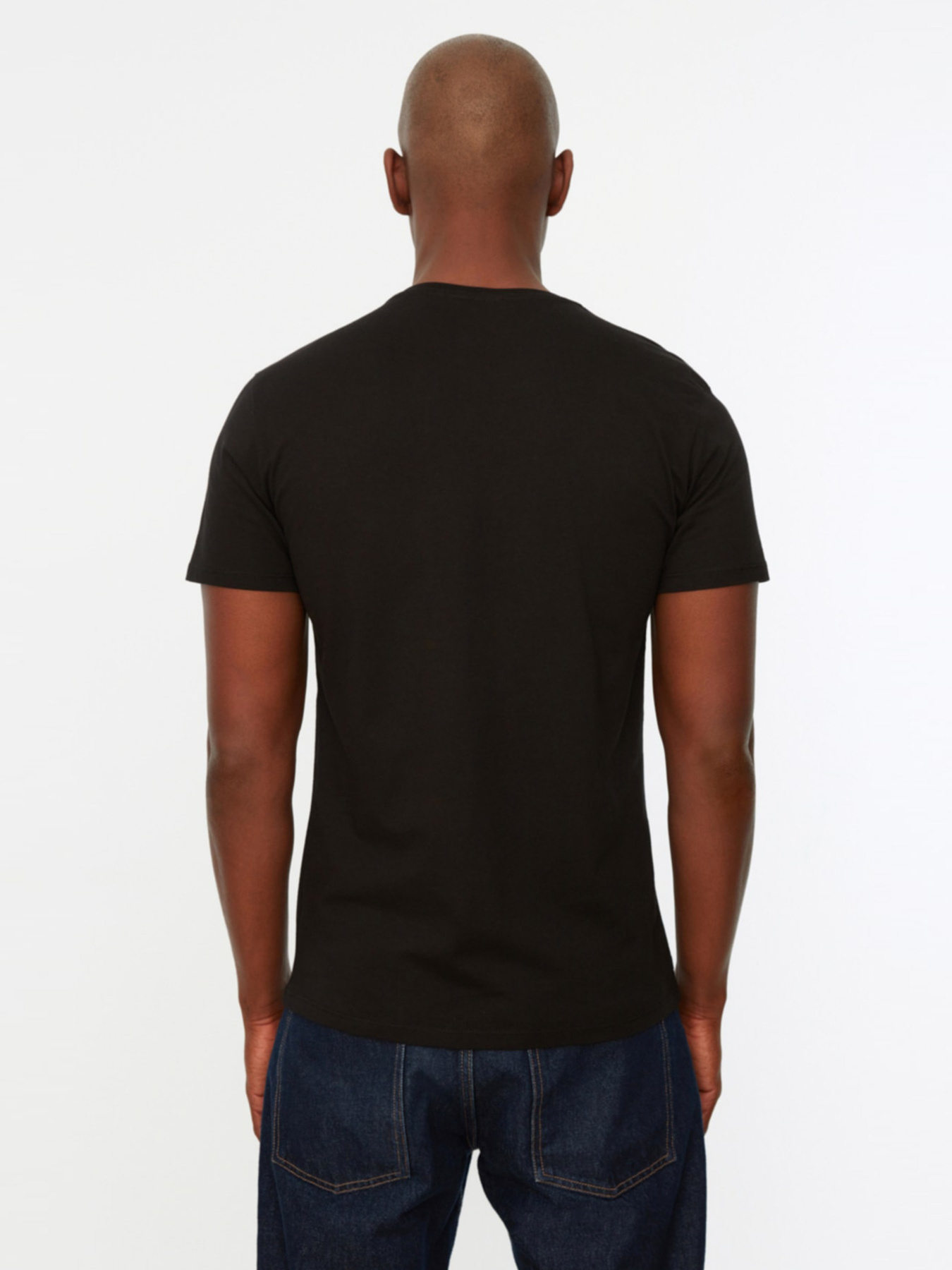 Футболка Trendyol модель TMNSS19BO0001/Siyah Фото