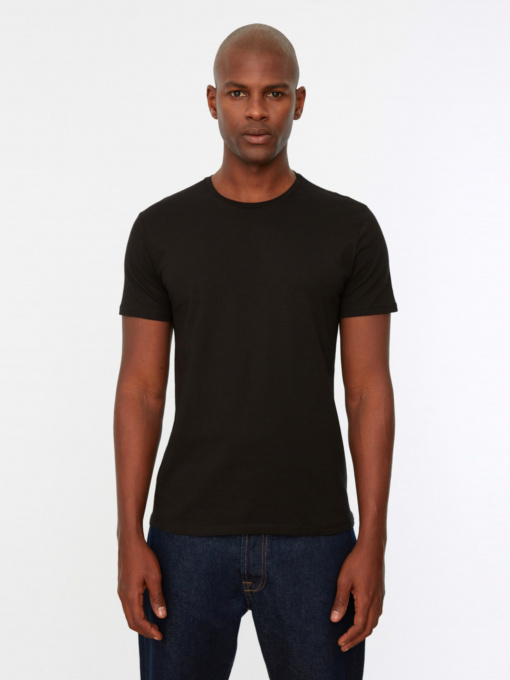 Футболка Trendyol модель TMNSS19BO0001/Siyah Фото