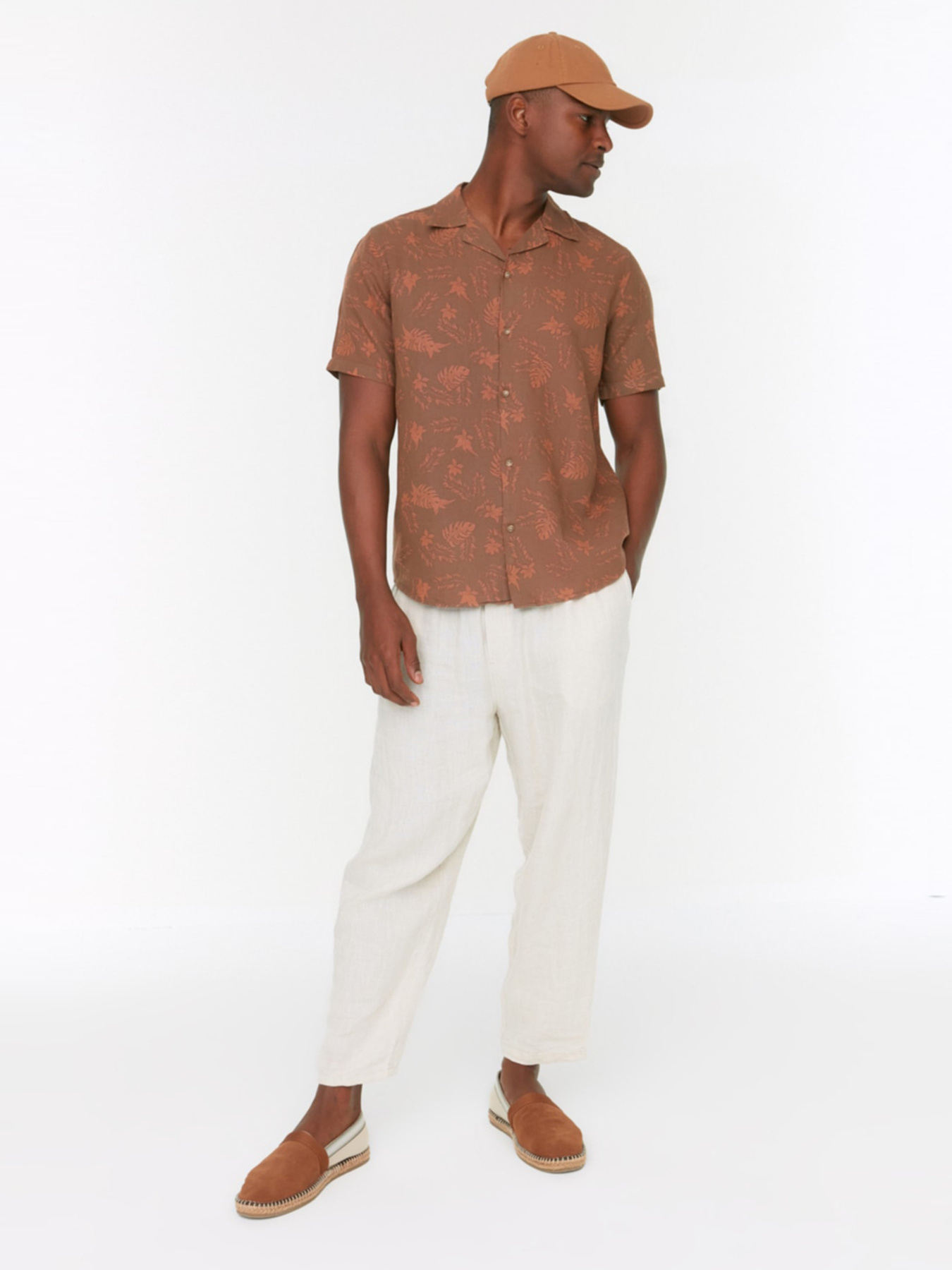 Рубашка Trendyol модель TMNSS20GO0443/Kiremit Фото