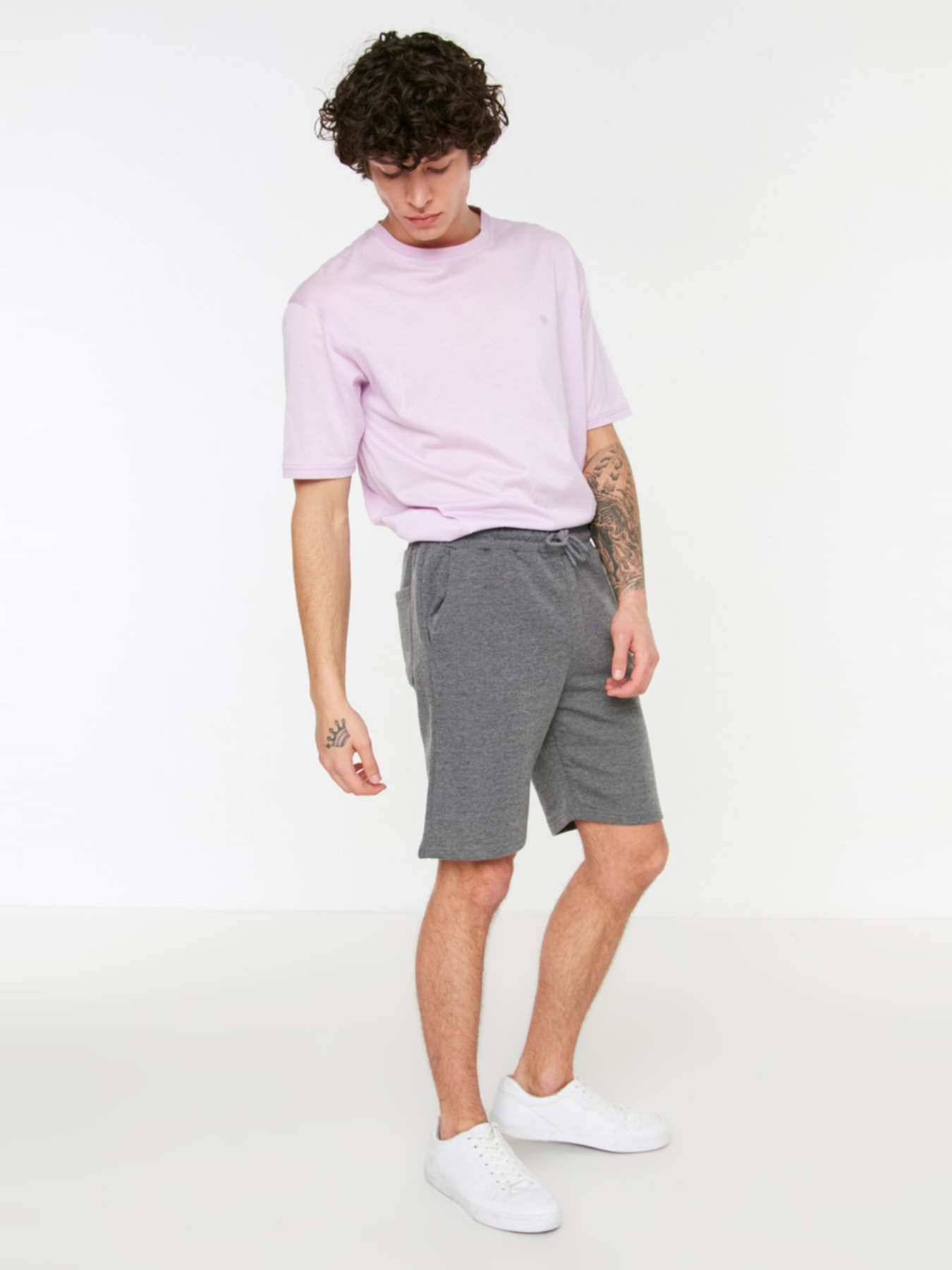 Шорти Trendyol модель TMNSS20SR0068/Antrasit Фото