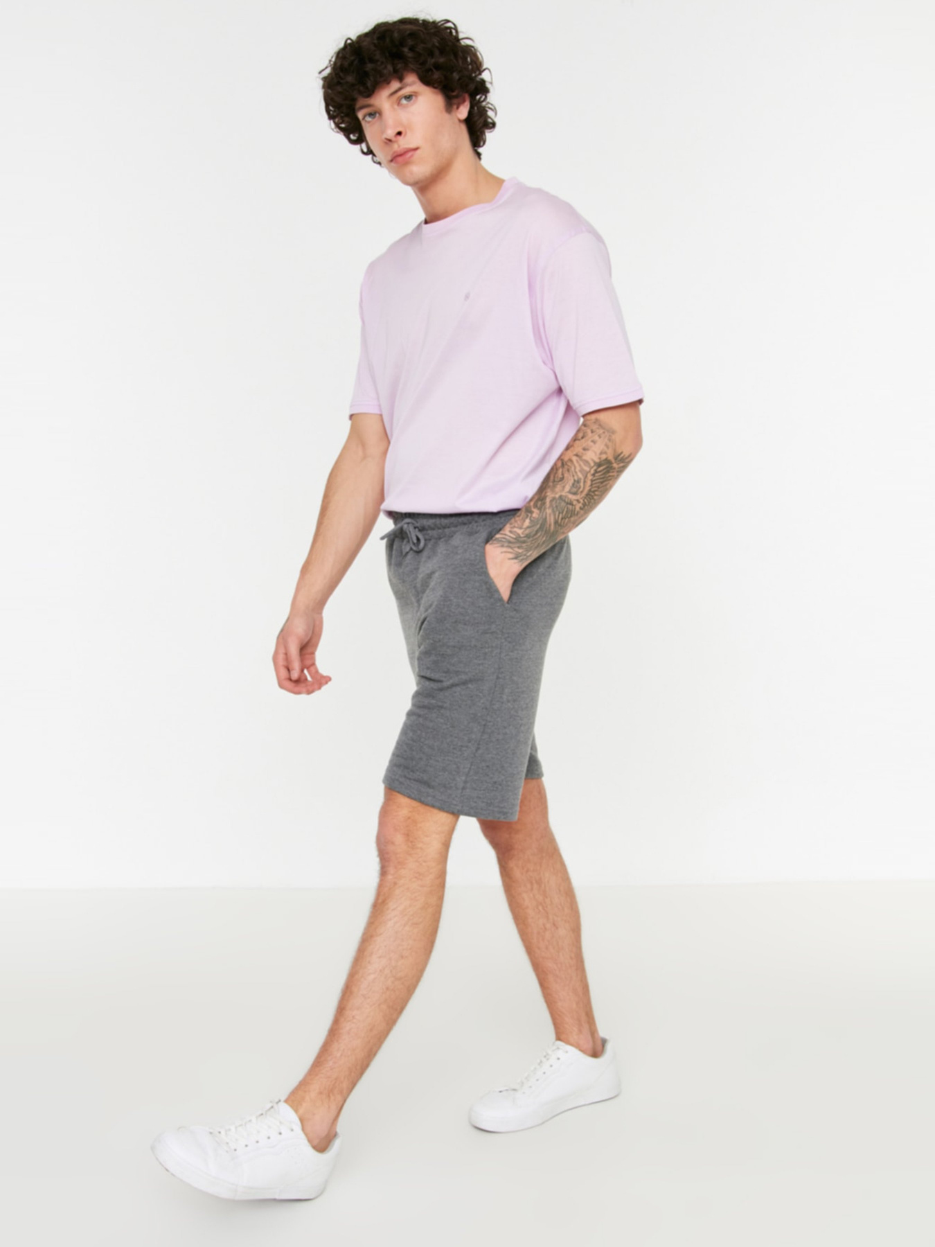 Шорти Trendyol модель TMNSS20SR0068/Antrasit Фото