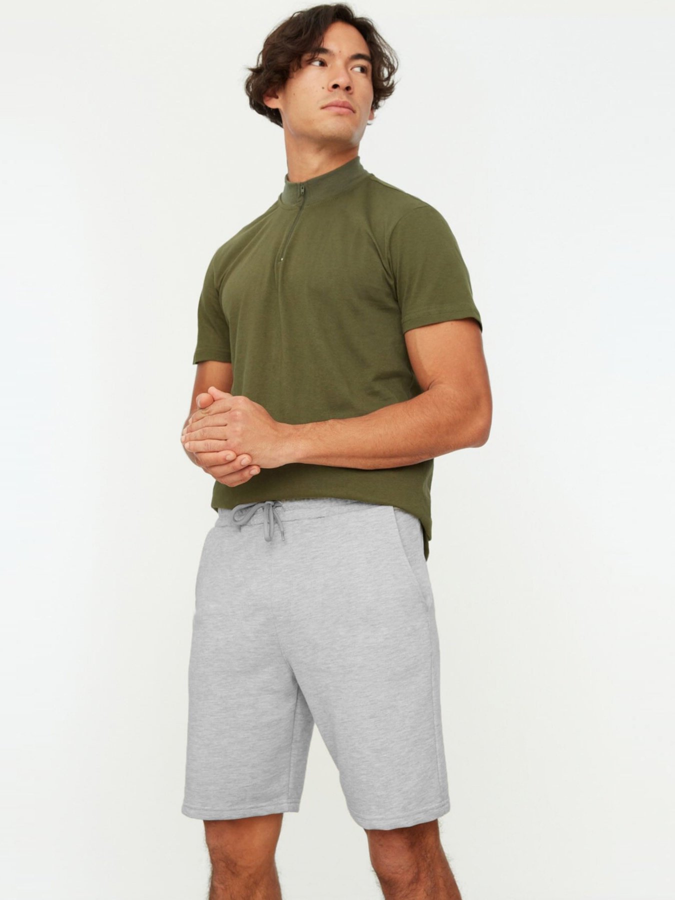 Шорти Trendyol модель TMNSS20SR0068/Gri Фото