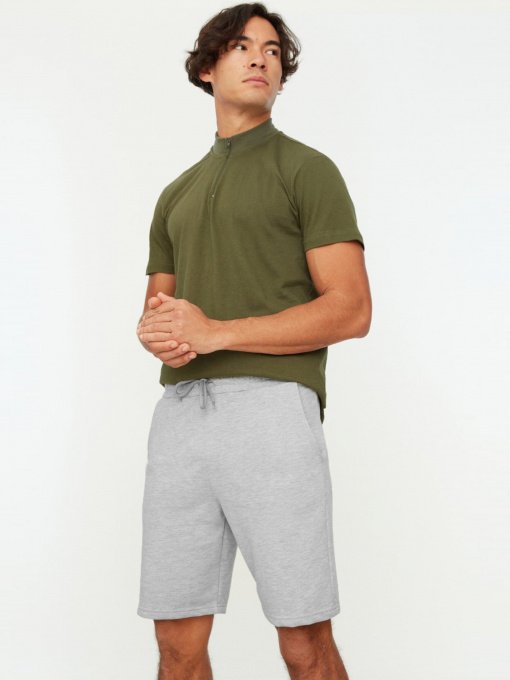 Шорты Trendyol модель TMNSS20SR0068/Gri Фото
