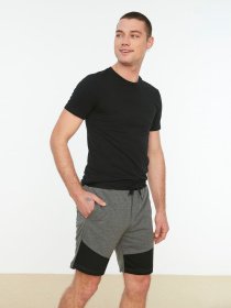 Шорты Trendyol модель TMNSS20SR0079/Antrasit Фото