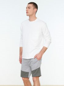 Шорты Trendyol модель TMNSS20SR0079/Gri Фото