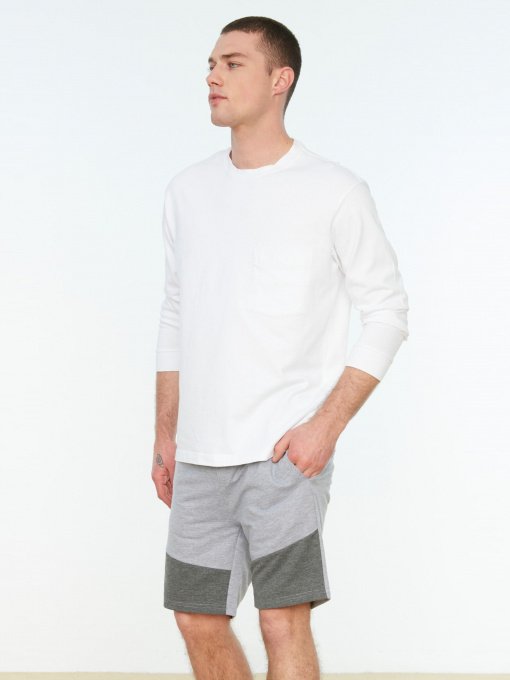 Шорты Trendyol модель TMNSS20SR0079/Gri Фото