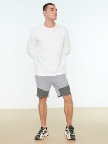 Шорты Trendyol модель TMNSS20SR0079/Gri Фото