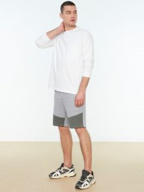Шорты Trendyol модель TMNSS20SR0079/Gri Фото