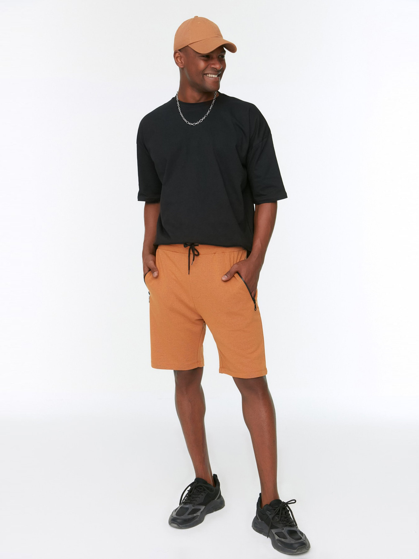 Шорты Trendyol модель TMNSS20SR0080/Taba Фото