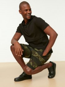 Шорты Trendyol модель TMNSS20SR0082/Siyah Фото