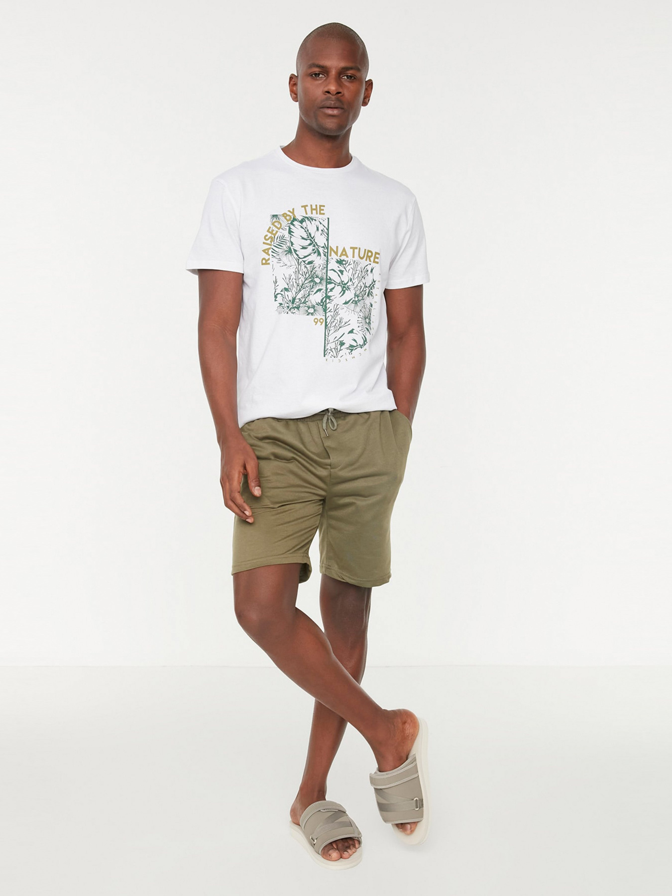 Шорти Trendyol модель TMNSS20SR0166/Haki Фото