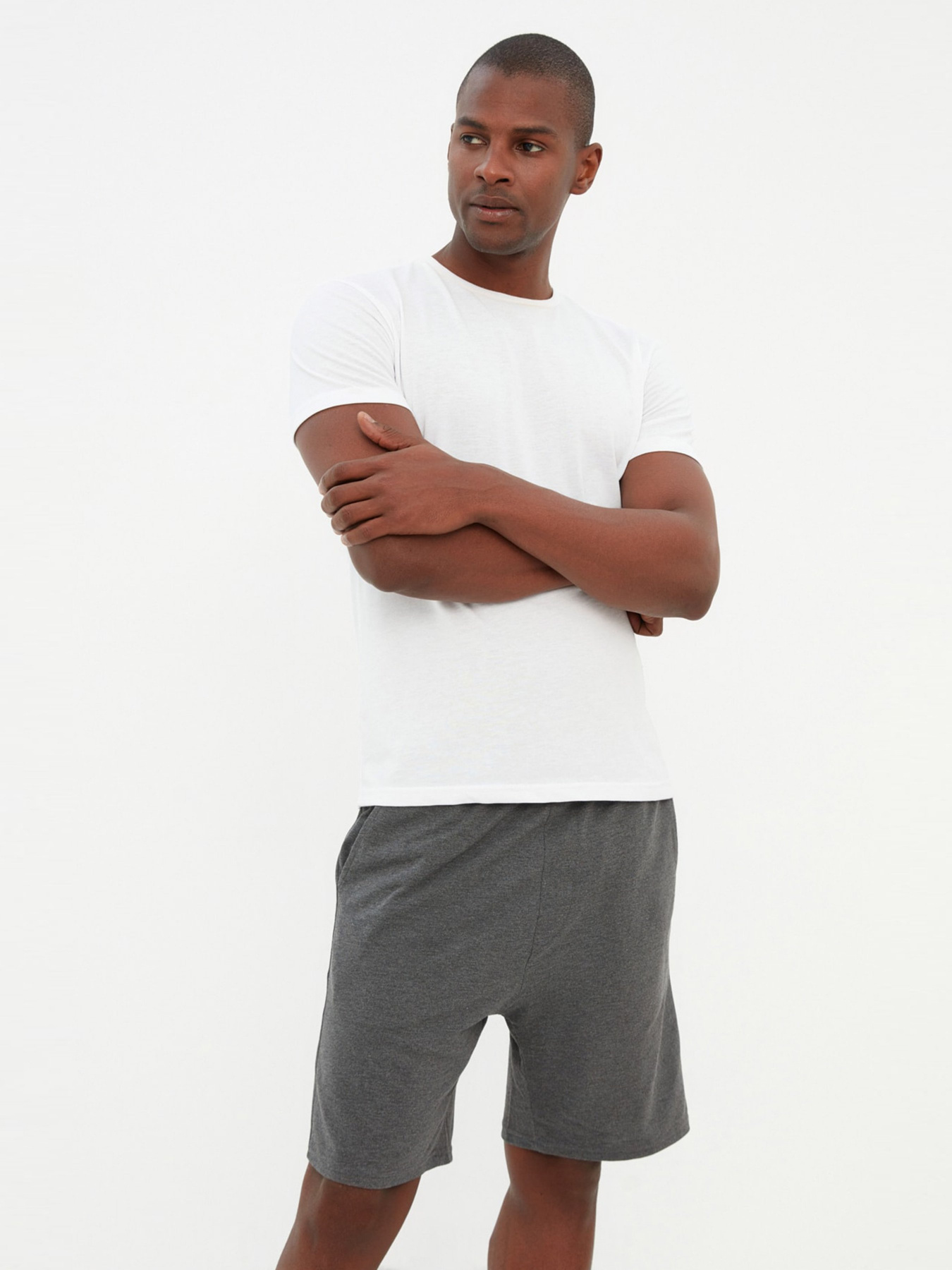 Шорты Trendyol модель TMNSS20SR0169/Antrasit Фото