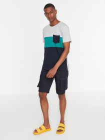 Футболка Trendyol модель TMNSS20TS0008/Gri Фото