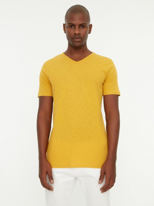 Футболка Trendyol модель TMNSS20TS0035/Hardal Фото