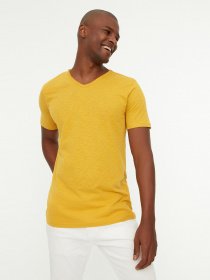 Футболка Trendyol модель TMNSS20TS0035/Hardal Фото