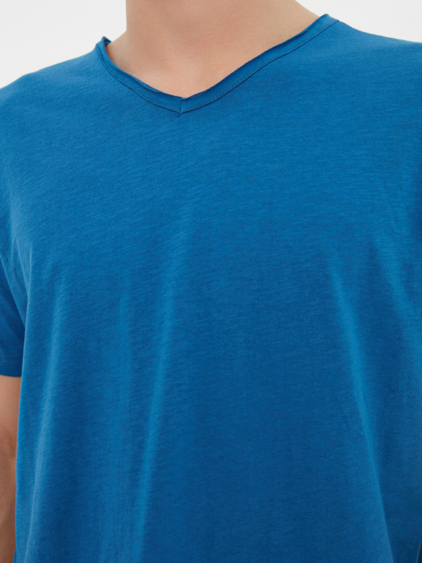 Футболка Trendyol модель TMNSS20TS0035/Indigo Фото