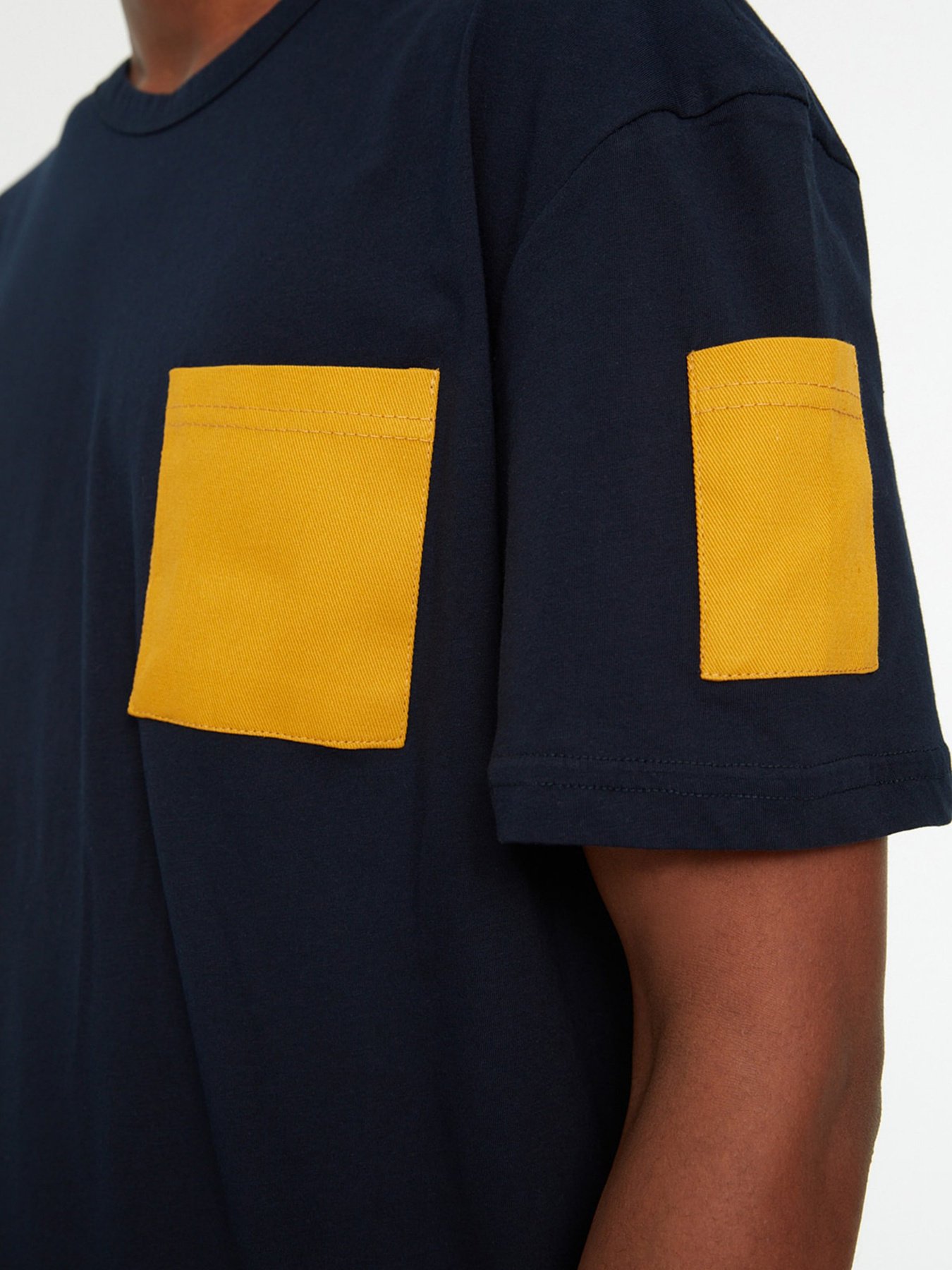 Футболка Trendyol модель TMNSS20TS1492/Lacivert Фото