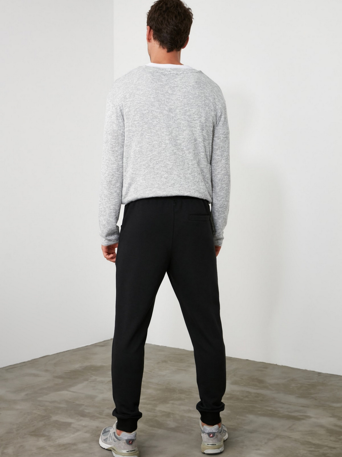 Штаны спортивные Trendyol модель TMNAW21EA0094/Siyah Фото