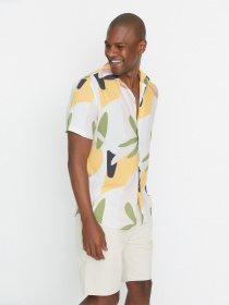 Рубашка Trendyol модель TMNSS21GO1119/Sari Фото