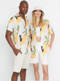 Рубашка Trendyol модель TMNSS21GO1119/Sari Фото