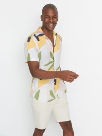 Сорочка повсякденна Trendyol модель TMNSS21GO1119/Sari Фото