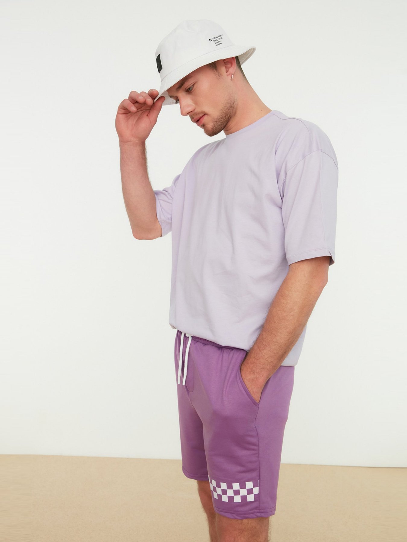 Шорти Trendyol модель TMNSS21SR0140/Lila Фото