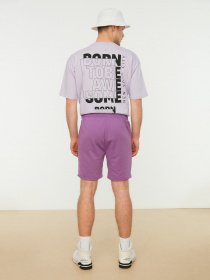 Шорти Trendyol модель TMNSS21SR0140/Lila Фото