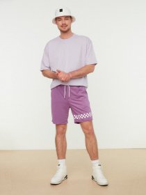 Шорти Trendyol модель TMNSS21SR0140/Lila Фото
