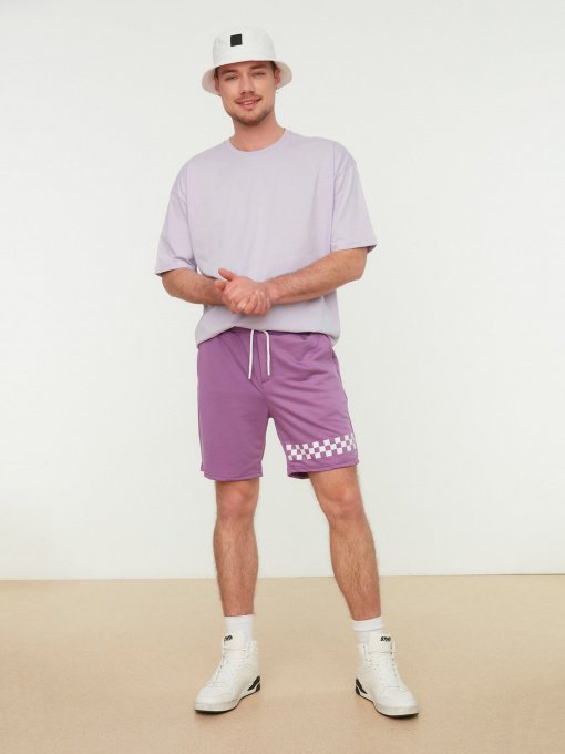 Шорты Trendyol модель TMNSS21SR0140/Lila Фото