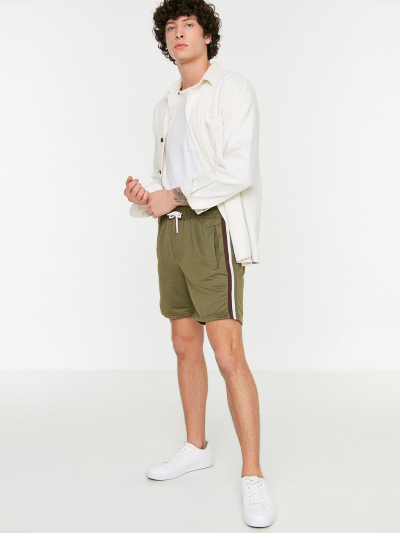 Шорти Trendyol модель TMNSS21SR0253/Haki Фото