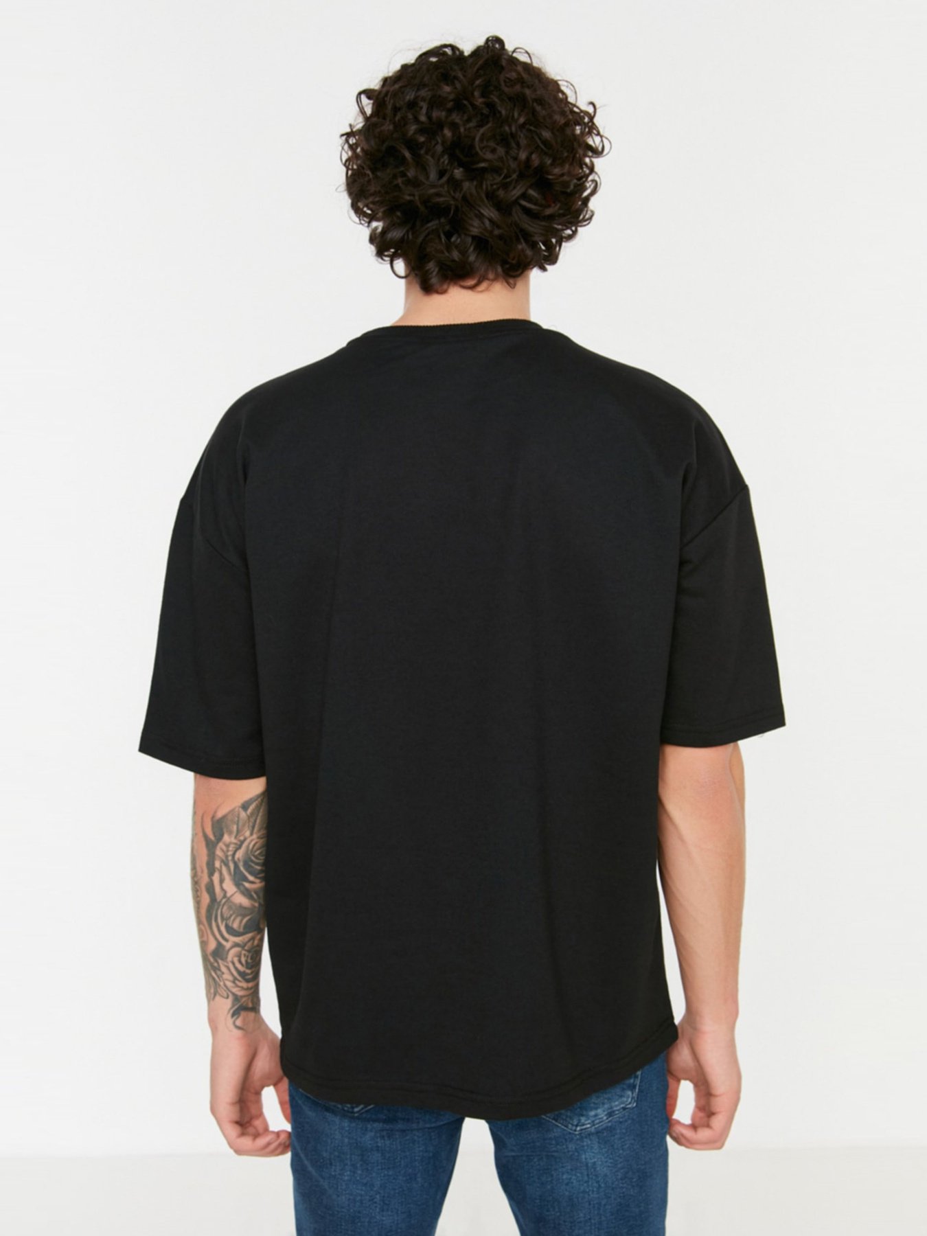 Футболка Trendyol модель TMNSS21SW0239/Siyah Фото