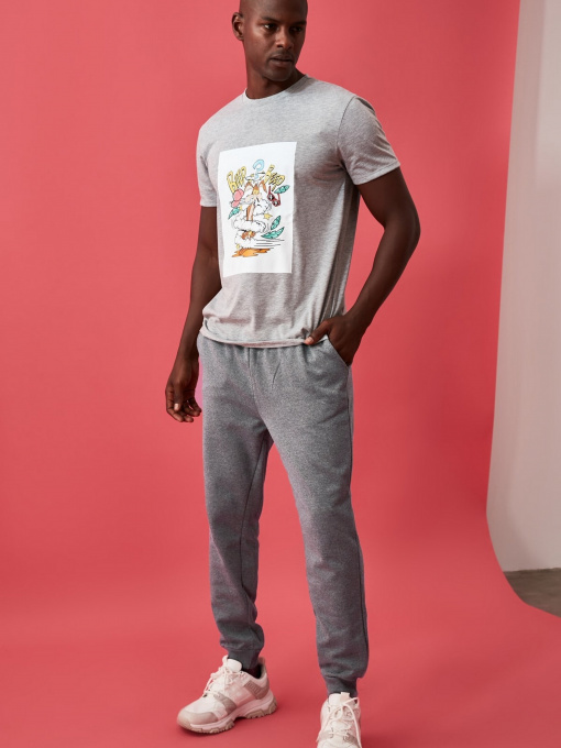 Штани спортивні Trendyol модель TMNAW21EA0264/Antrasit Фото