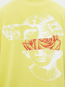 Футболка Trendyol модель TMNSS21TS3209/Sari Фото