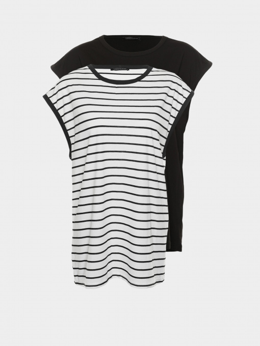 Набір футболок Trendyol модель TMNSS22AL0053/Siyah-Cok Renkli Фото