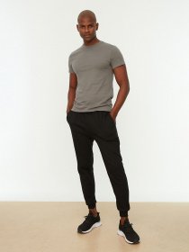 Штани спортивні Trendyol модель TMNAW21EA0264/Siyah Фото