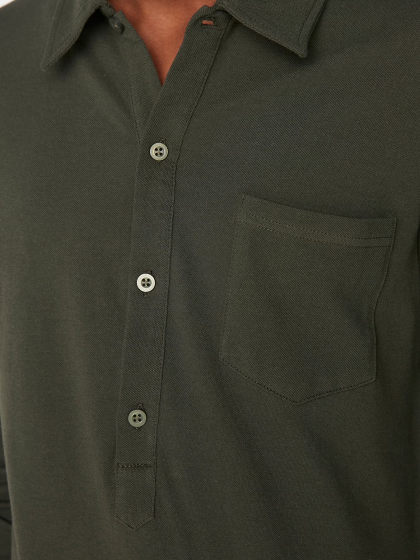 Сорочка повсякденна Trendyol модель TMNSS22GO0052/Haki Сорочка повсякденна Trendyol модель TMNSS22GO0052/Haki Фото