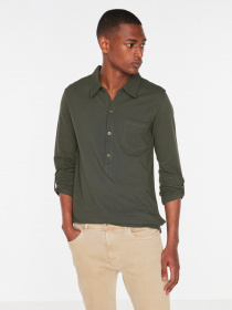 Сорочка повсякденна Trendyol модель TMNSS22GO0052/Haki Сорочка повсякденна Trendyol модель TMNSS22GO0052/Haki Фото