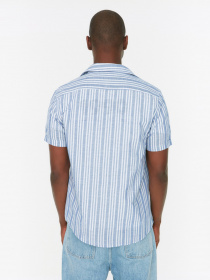 Сорочка повсякденна Trendyol модель TMNSS22GO0269/Mavi Сорочка повсякденна Trendyol модель TMNSS22GO0269/Mavi Фото