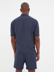 Сорочка повсякденна Trendyol модель TMNSS22GO0273/Lacivert Фото