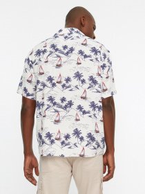 Рубашка Trendyol модель TMNSS22GO0418/Beyaz Фото