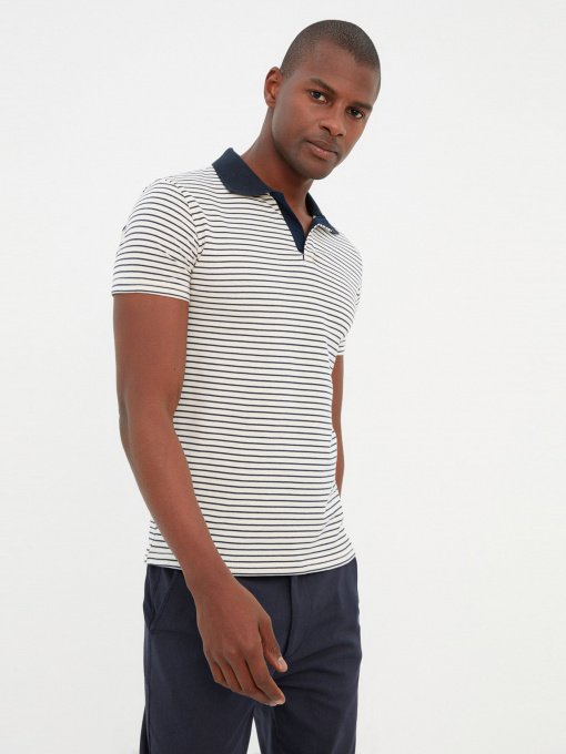 Поло Trendyol модель TMNSS22PO0046/Ekru Фото