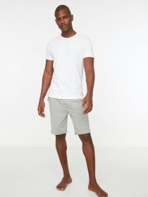 Шорты Trendyol модель TMNSS22SR0064/Gri Фото