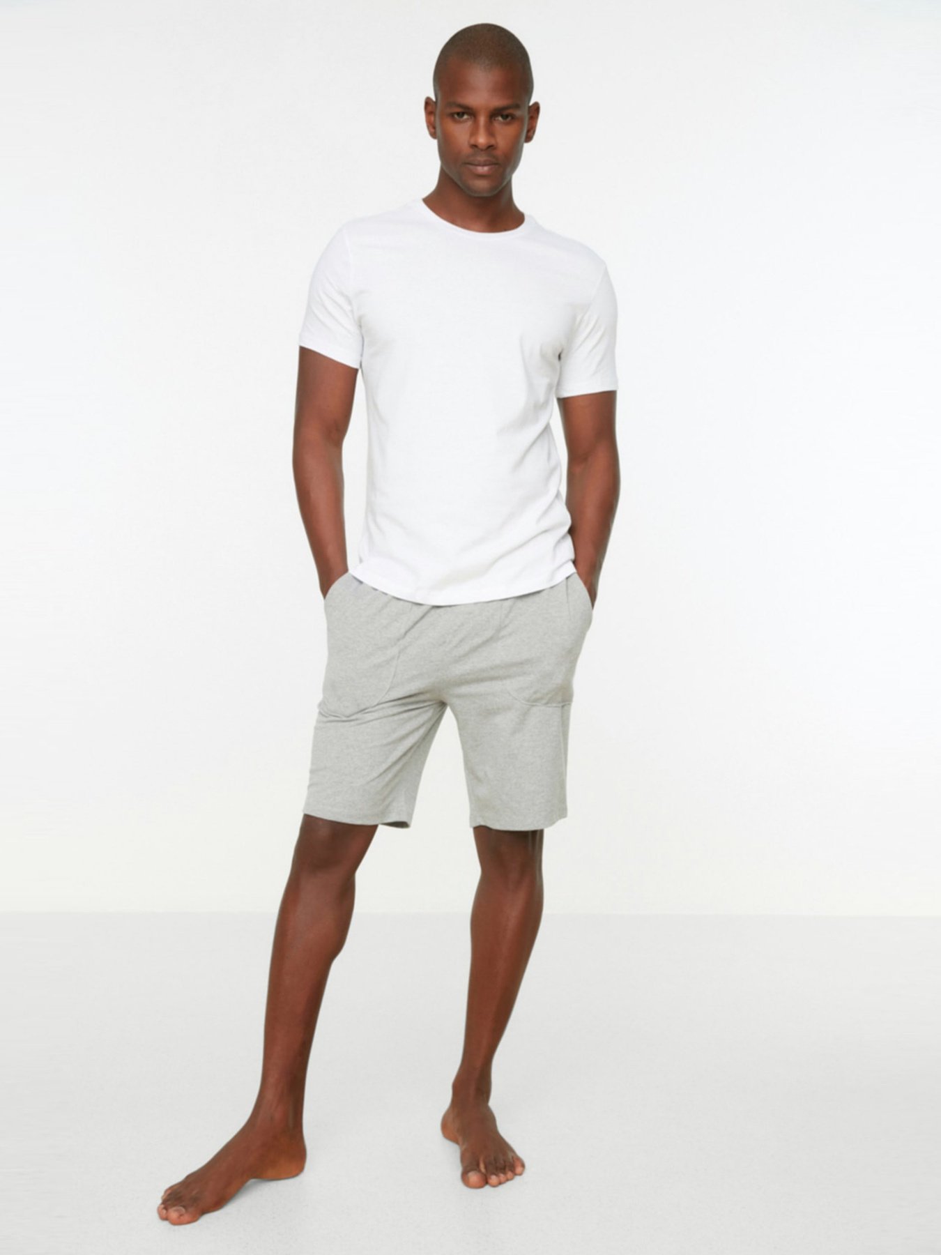 Шорти Trendyol модель TMNSS22SR0064/Gri Фото