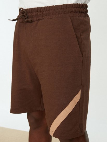 Шорти Trendyol модель TMNSS22SR0417/Kahverengi — фото 4 - INTERTOP