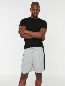 Шорты Trendyol модель TMNSS22SR0494/Gri Фото